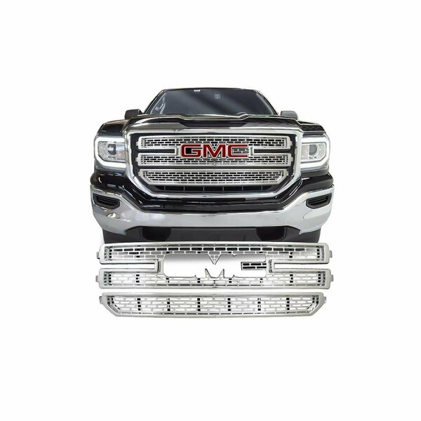 Lastplay CCI Grille Ove - Chrome -2 Piece LA3556221